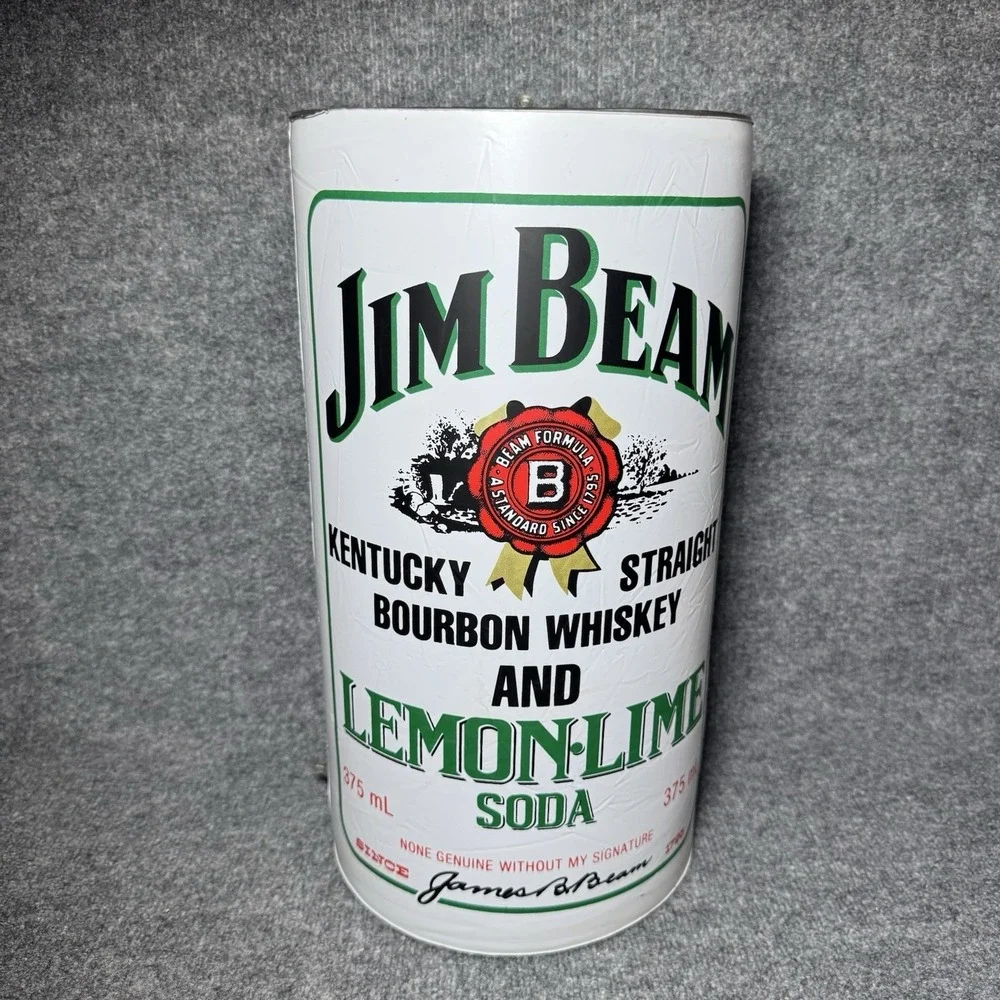 Jim‎ Beam Kentucky Straight Whiskey Inflatable Hangable Cola Lemon-Lime VTG